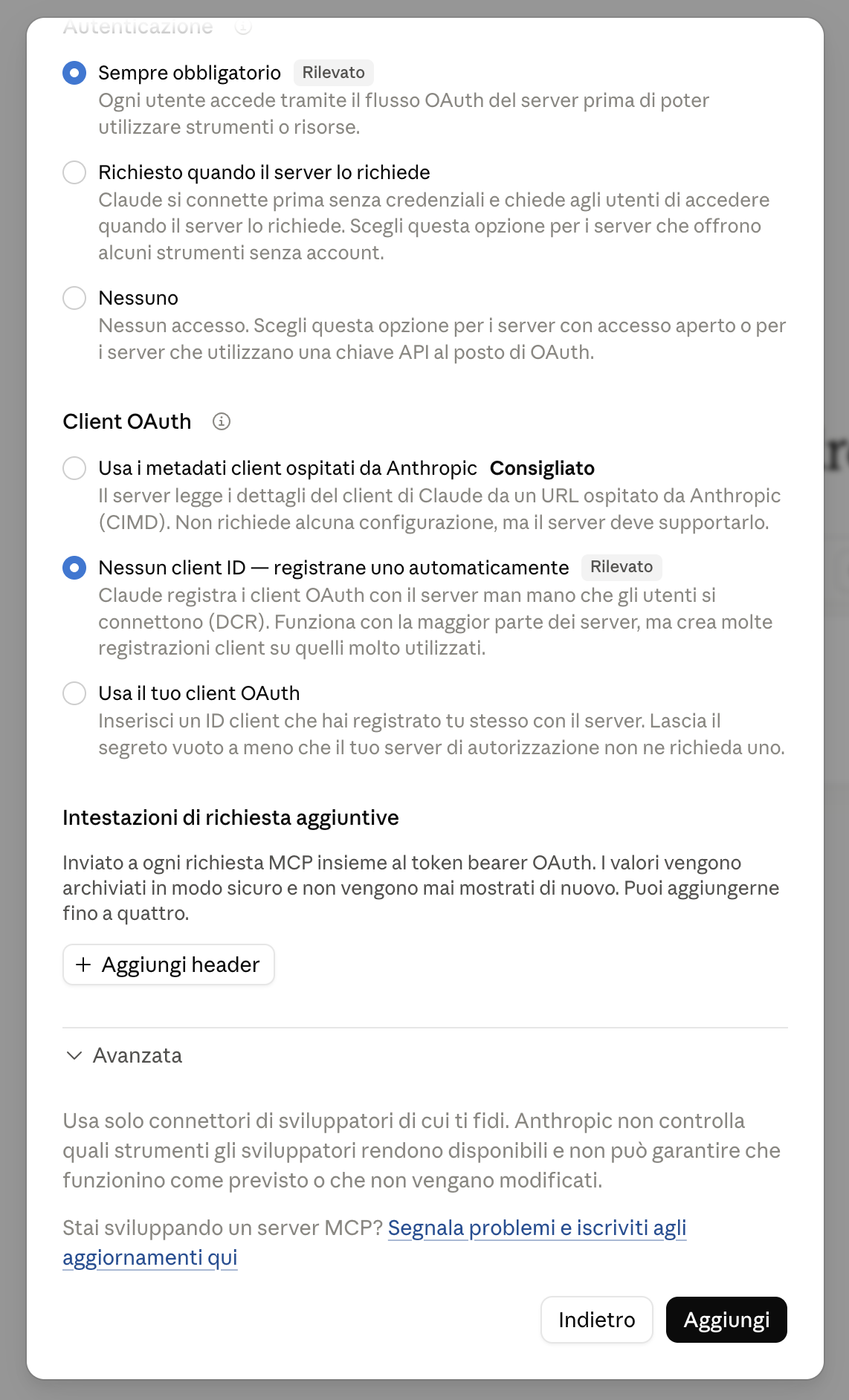 Passaggio 3 di 4